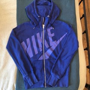 EUC Nike Purple Zip Hoodie
